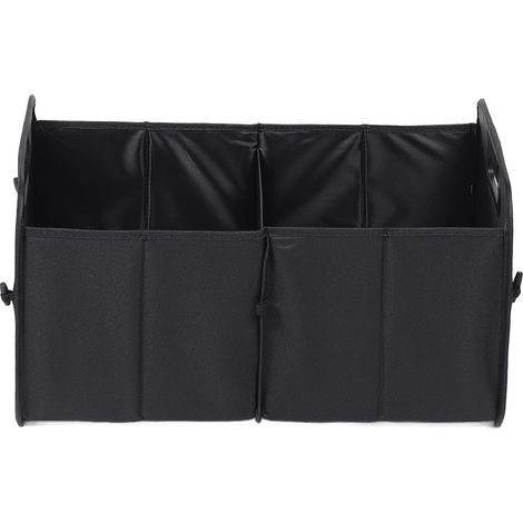 Trunk Organizer Durable Oxford Cloth Car Storage Box Black