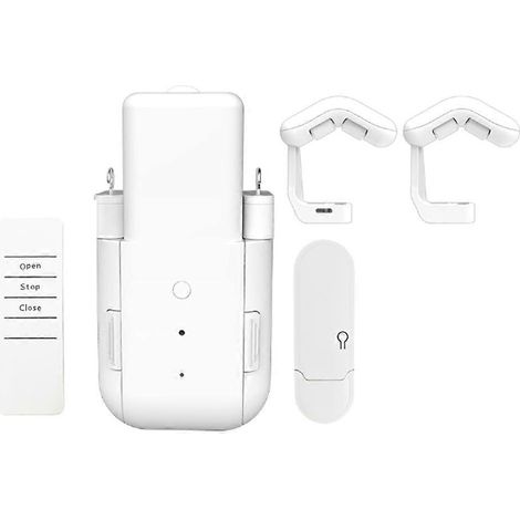Moteur de rideau intelligent Wi-Fi avec télécommande à commande vocale (1/5)