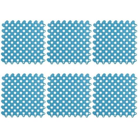 Antirutschmatte für die Dusche, 6 Stück, ideal für Badezimmer, Küche, Pool und Balkon.