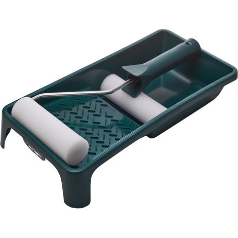 Coffret de peinture STALCO - Plateau Moltopren ACRYL 150 x 290 mm, anse 100 / ø6 mm, 2 x Moltopren 110 mm STALCO S-38919