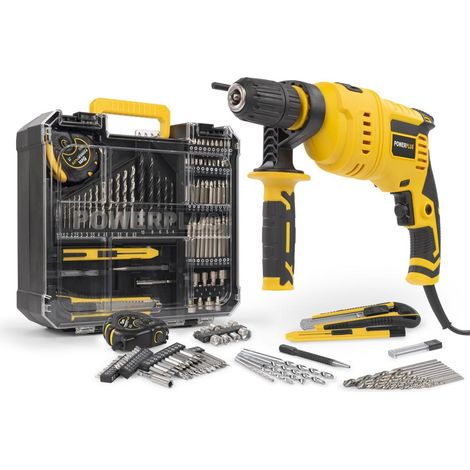Taladro powerplus powx0265 800 W función martillo tope profundidad (1/5)