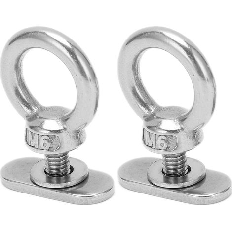 KKA81 2 Pièces Rail en Acier Inoxydable pour Kayak, Glissière de Fixation pour Canoë et Paddle Board