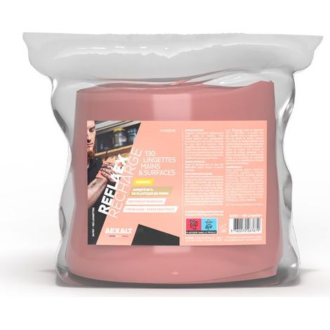 Recharges Lingettes Aexalt Reflaex Lingettes Nettoyantes Multisurfaces Professionnelles - Aexalt