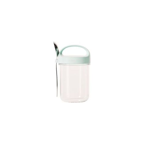 Yaourt à emporter – porridge du lendemain – verre – Bleu (1/4)