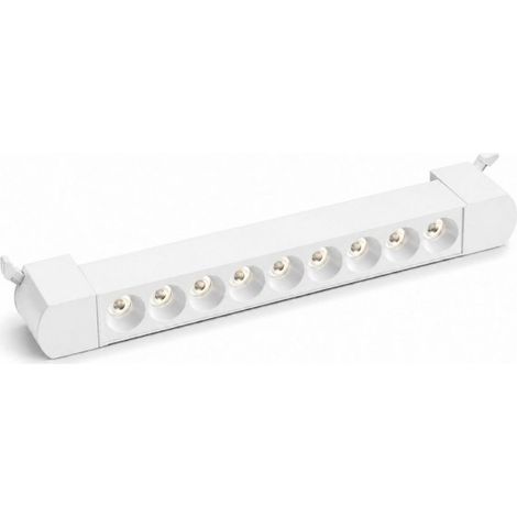 Faro Led Binario Monofase, Bianco Lineare 34cm 18W 1800lm 24° Orientabile, Disponibili 3000K 4000K (Bianco Neutro 4000K)