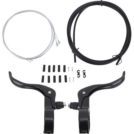 Set di ricambio per cavi freno da bicicletta, per mountain bike/bici da strada, diametro di montaggio 31,8 mm.