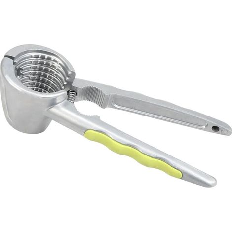 Casse-noix en aluminium, noix, hickory, noisette, noix, cuisine, noix, coquille de biscuit, pince à biscuits, 1 pièce, vert (1/5)