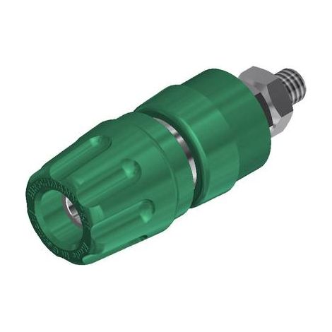 Borne de polarité Ø stylo (détails): 4 mm Hirschmann Test & Measurement PKI 10 A 930103104 vert 35 A (1/2)