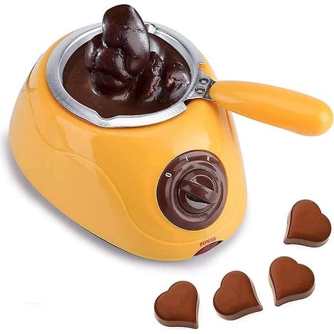 Fondeur de chocolat, melting-pot de chocolat chaud en plastique (1/5)