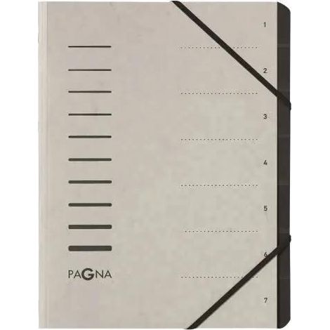 Pagna 40058-21 organizer documenti grigio chiaro A4