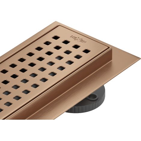 Mexen Flat M08 Linienablauf 50 cm, gebürstetes Kupfer - 1C25050-15 (1/5)