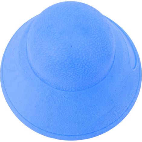 Balle de massage musculaire bleue pour soulager les tensions et favoriser une relaxation profonde des fascias (épaules, cou, dos, jambes).