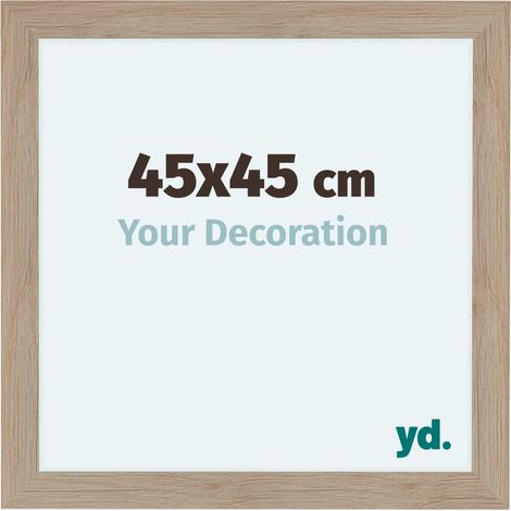 yd. - Cadre photo 45x45 - Chene Clair - MDF - Como (1/5)