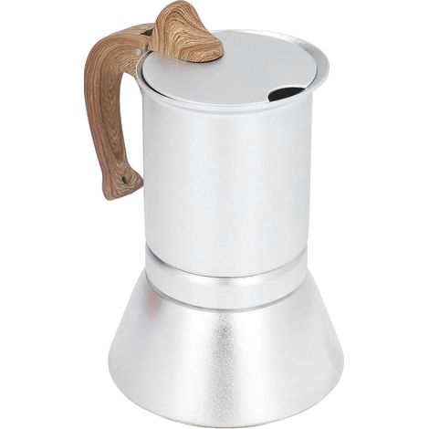 Verseuse à café italienne Moka pot, cafetière à infusion filtre, 150ml, pour café, thé, extraction italienne (1/5)