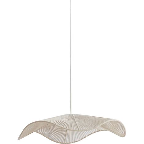 Light & Living - hängeleuchte - Rafa - beige - baumwolle - Ø 70cm