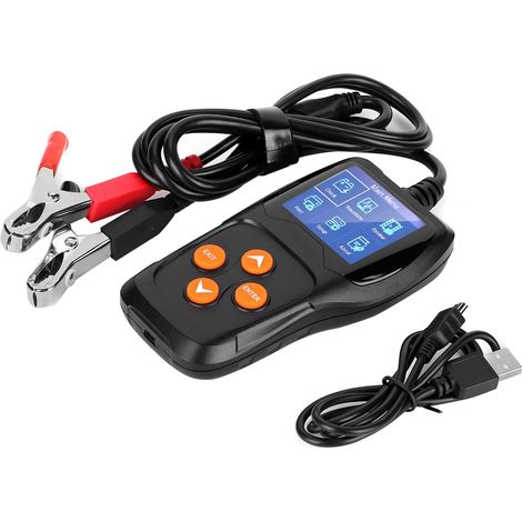 Kit analyseur automatique de batterie KW600 816V pour moto voiture pack testeur véhicule (1/5)