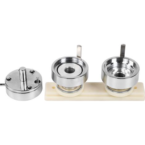 Moule interchangeable en alliage d'aluminium de 32 mm pour machine à badges et boutons. (1/5)
