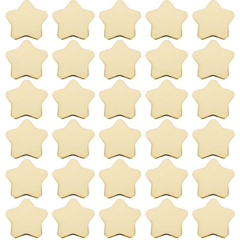 30 Stück sternförmige Pappteller, goldfarben, Einwegteller für Partys, Gold