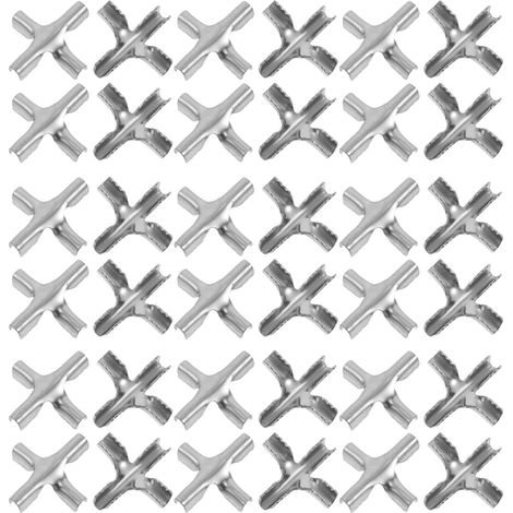 Boucle en croix acier inoxydable Zerodeko 2,0 mm, clip (1/5)