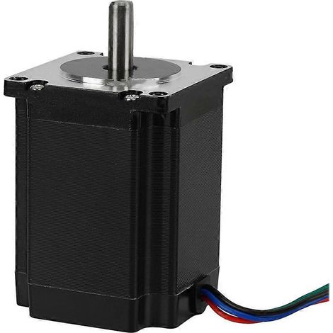 Moteur pas à pas 57, 1,2 N, 76 mm, 2,8 A, biphasé, 4 fils, pour imprimantes 3D et machines de gravure DIY (1/5)