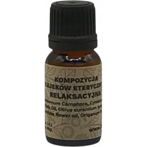 RELAJACI脫N Composici贸n de 5 aceites esenciales que favorecen la relajaci贸n 10 ml