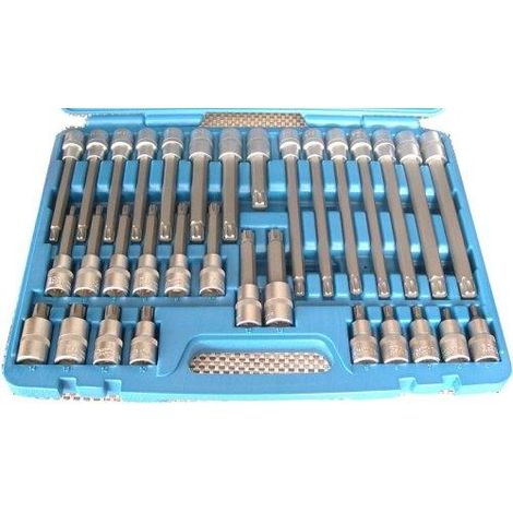 Bgs Juego de llaves y dados S2 32 piezas metal