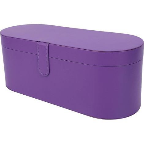 Sac de Voyage pour Outils Capillaires – Étui de Transport pour Sèche-Cheveux en PU avec Rembourrage Anti-Impact, Boîte de Rangement pour Outils de Coiffure Résistant aux éclaboussures pour (1/5)
