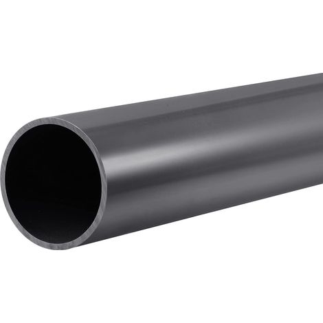 Tuyau rigide en PVC 56,6 mm x 63 mm x 0,65 m, gris clair (1/5)
