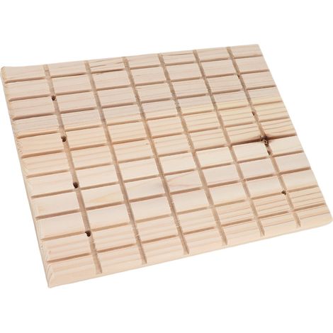 Griffoir en bois pour hamster, écureuil et lapin - Jouet de cage (1/5)