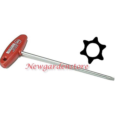 Chiave maschio smontaggio motore rasaerba trattorino decespugliatore 550742 T30