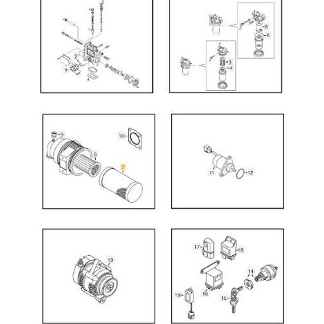 ORIGINAL STIGA EXTERNER LUFTFILTER – 1139-2506-01