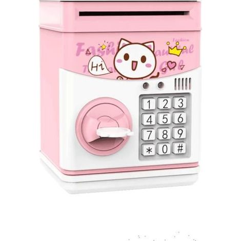 Tirelire - OMABETA - Modèle Animal - Rose - Musique - Enfant (1/4)