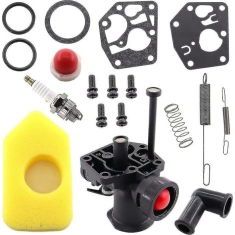 Briggs & Stratton Rasenmäher-Vergaser-Reparatursatz – Filter, Regler, Membran