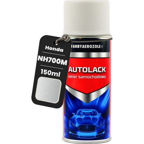Vernice spray per auto Honda NH700M color argento alabastro metallizzato, 150 ml (1/5)
