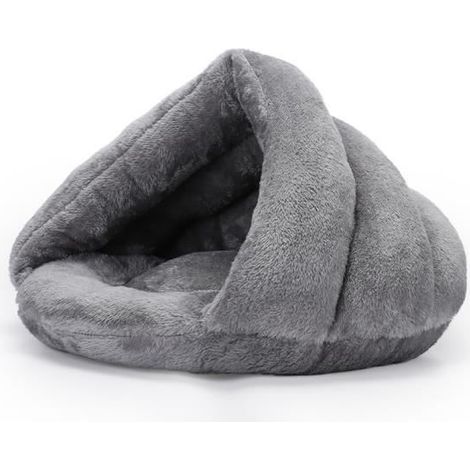 Lit Canapé pour Animaux de Compagnie Portable Douillet Caverne pour Chat Chien Doux Sac de Couchage d\animaux Grande Nid nosku (1/3)