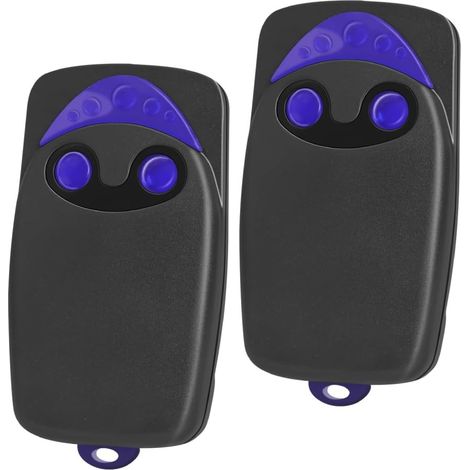 Confezione da 2 telecomandi per NICE FLOR-S FLO2R-S  2 pulsanti, 433,92 MHz (1/5)