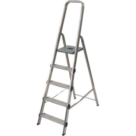 Escabeau 5 marches - Hauteur max. de travail 3.01m - GLD/5