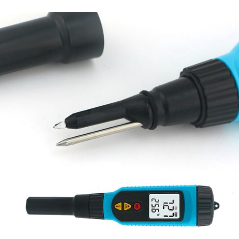 Capteur intelligent PH818M : pH-mètre pour l'industrie agroalimentaire, testeur 2 en 1, mesure de la température des solutions, écran LCD rétroéclairé, sonde de mesure numérique, fruits, confitures, p (1/5)
