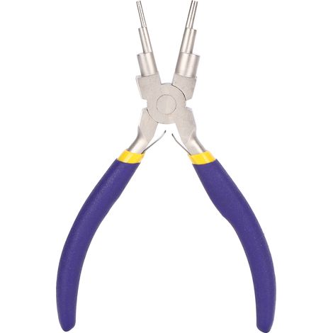 Round Nose Jewelry Pliers Carbon Steel Multifunctional Jewelry Making Hand Tool (1/5)