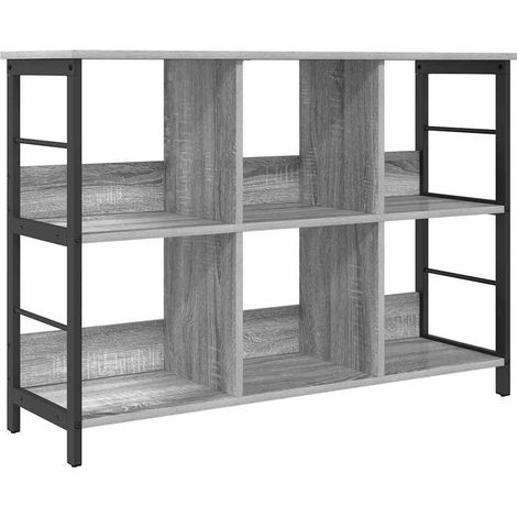 Maison Exclusive - Bücherregal Graues Sonoma 102 x 32 x 72,5 cm H