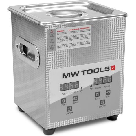 Nettoyeur à ultrasons 2 L professionnel 260W 150x135x100 MW Tools UCC002