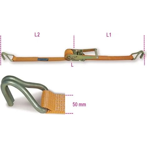 crochet à cliquet robur 8182 - 10,5 m