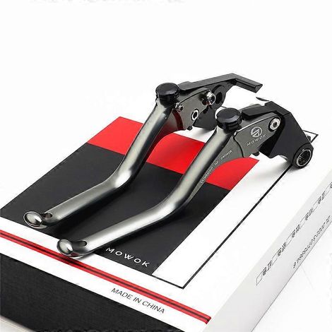 Klaxon de frein et embrayage en alliage d'aluminium modifié pour Kawasaki NINJA400 Z400 Z900 Z900SE (couleur titane NINJA400Z400) (1/4)