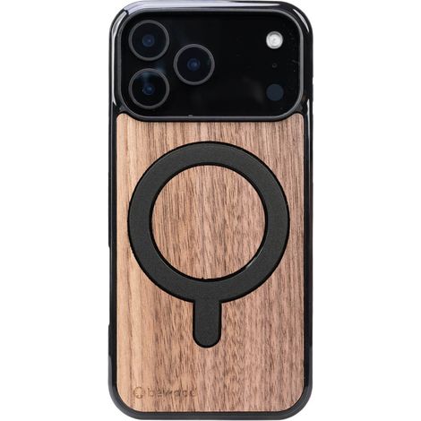 Custodia in legno Bewood per iPhone 17 Pro Max, noce americano, con MagSafe. (1/3)