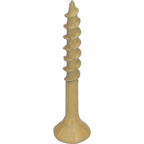 Vis à bois T25 étoile, tête fraisée ronde, mi-filet, 100 pièces, 4,2x32mm, fixations pour menuiserie (1/5)