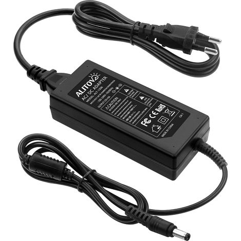 12V Alimentation 6A 72W Adaptateur Secteur Universel Convertisseur Transformateur 5,5 mm x 2,5 mm Prise 2,1 mm pour bande lumineuse LED CCTV Caméra DC Pompe Ventilateur (1/5)