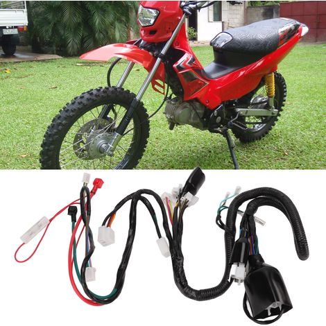 Der komplette elektrische Kabelbaum ist mit der Honda XRM 110 kompatibel. (1/5)