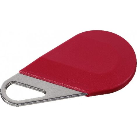 Badge porte clé rouge HECV2R – Pour systèmes d’interphone Aiphone – Matériaux de haute qualité – Conception contemporaine (1/5)