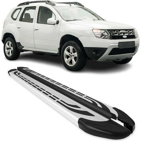 Marchepieds Latéraux pour Dacia Duster 2010 à 2018, Marchepied latéral de Voiture en Aluminium, 2 Pcs (1/5)