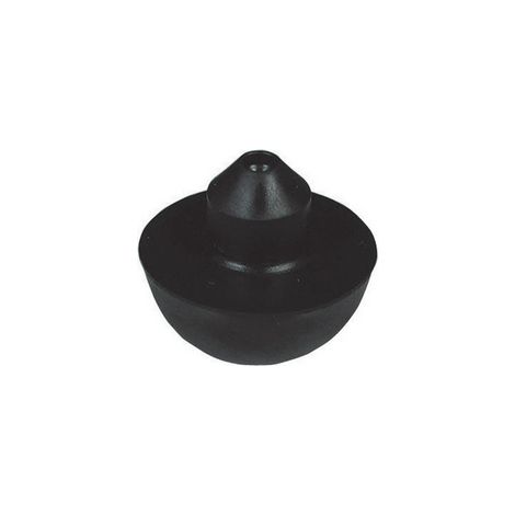 Minisfera de goma negra 300x300x30